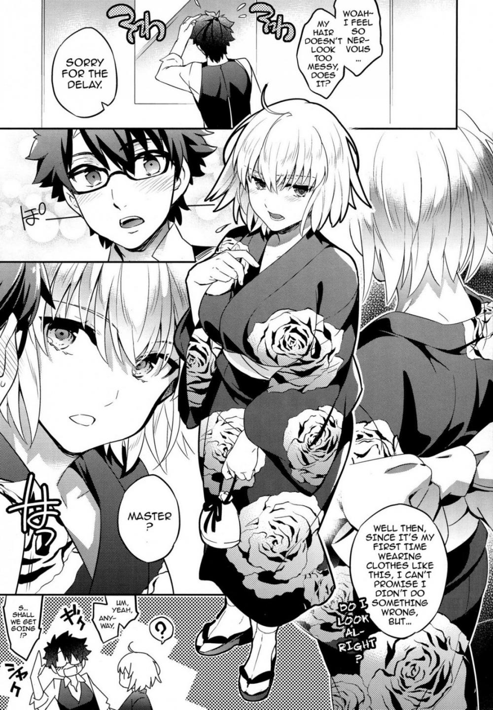 Hentai Manga Comic-The Summer Festival With Little Miss Jeanne Alter-Read-3